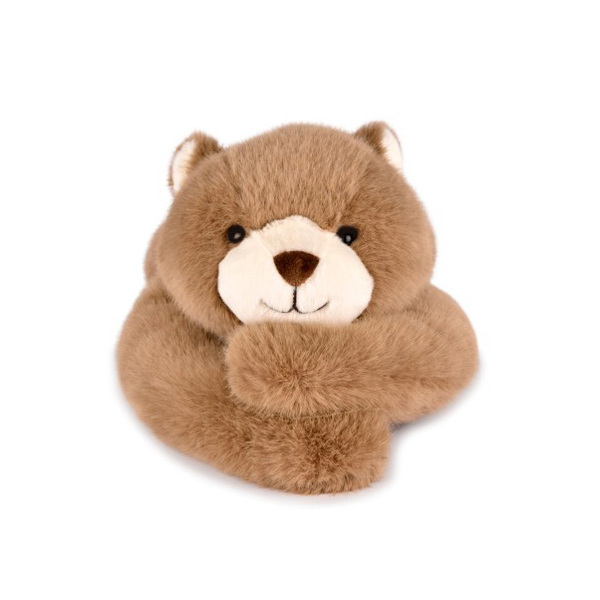 Podcoll - Peluche Ours marron lesté - 40 cm 