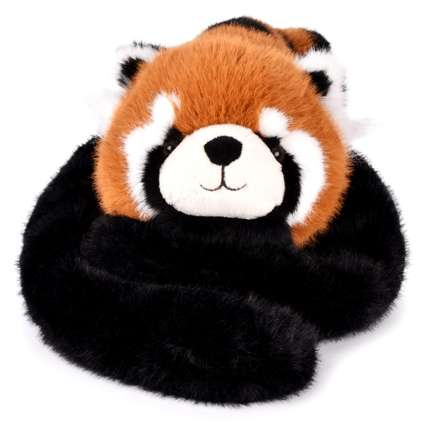 Podcoll - Peluche Panda Roux lesté - 40 cm 