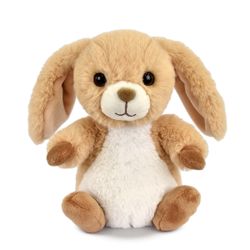 Peluche lapin beige - 20 cm