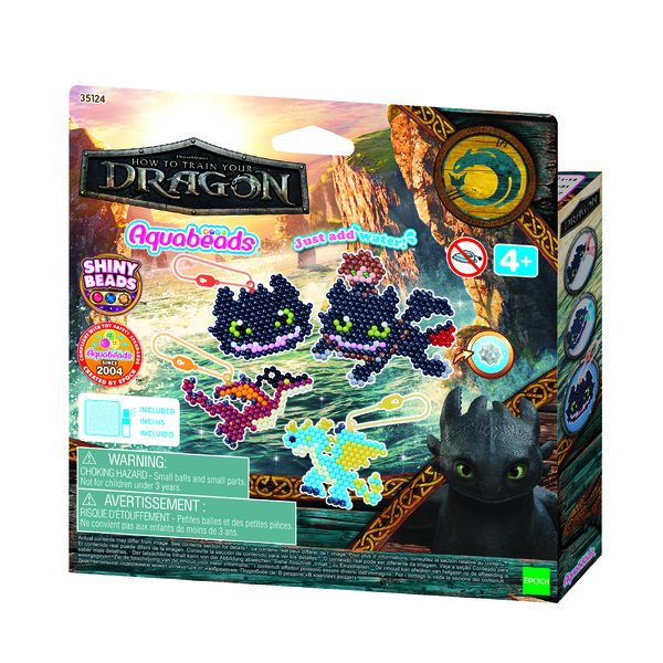 Aquabeads - 35124 - Kit porte clés Dragons