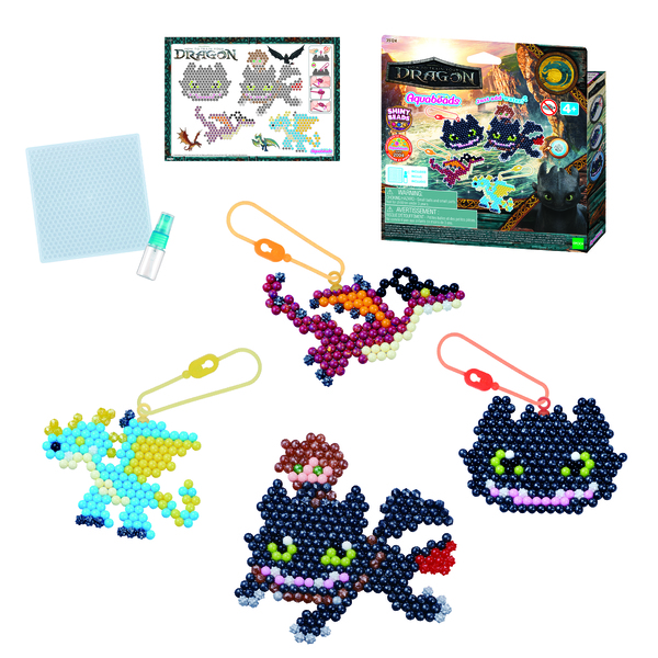 Aquabeads - 35124 - Kit porte clés Dragons