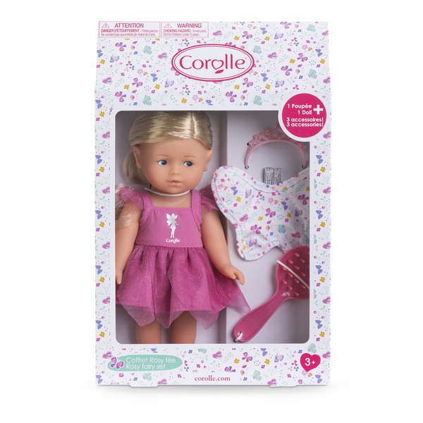 Coffret poupée Rosy Fée avec accessoires