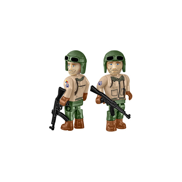 Set de construction Cobi - Sherman M4A2E8 (865 pièces)