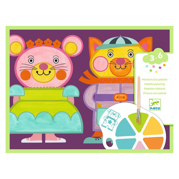 Peinture à la palette - Les Joufflus