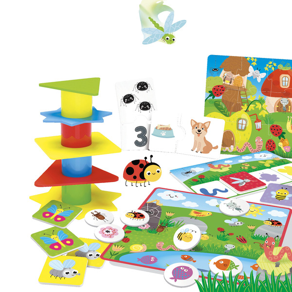 Coffret 10 jeux éducatifs 1 à 4 ans
