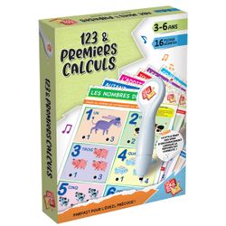 Maxi fiches 123 et premiers calculs avec stylo interactif