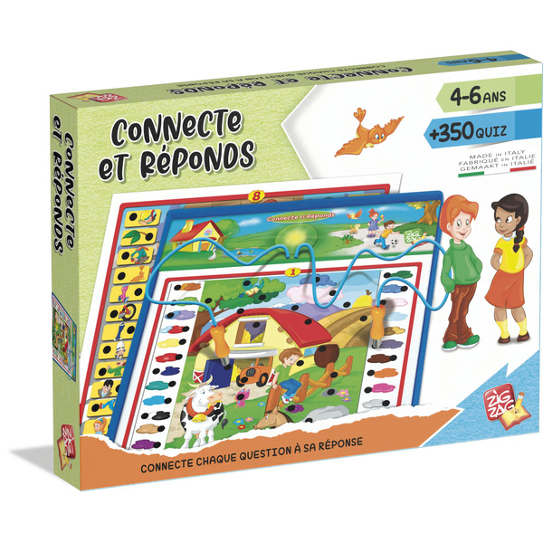 Connecte et réponds