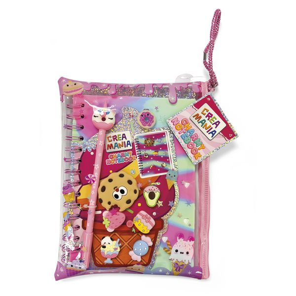 Carnet avec charms et stylo Kawaii