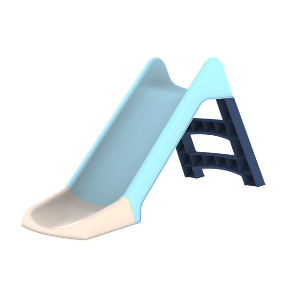Toboggan bleu