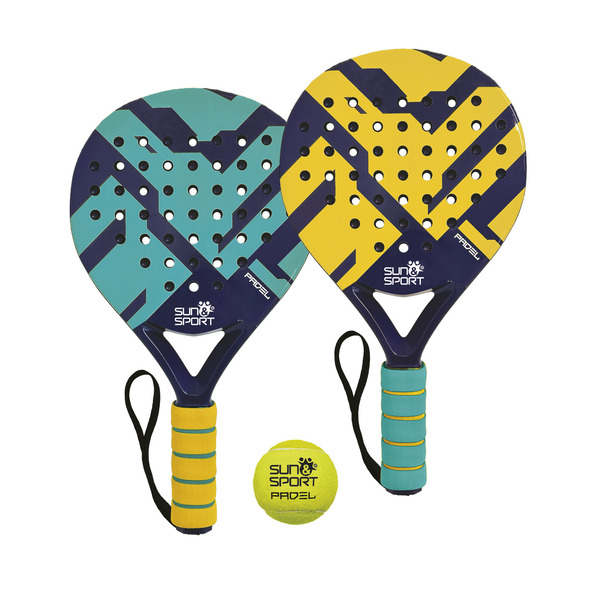Set de Padel 2 raquettes et une balle