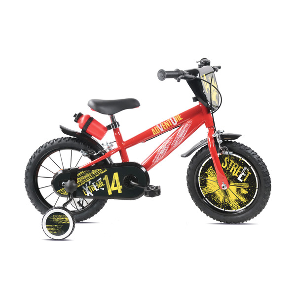 Vélo 14 pouces rouge Adventure
