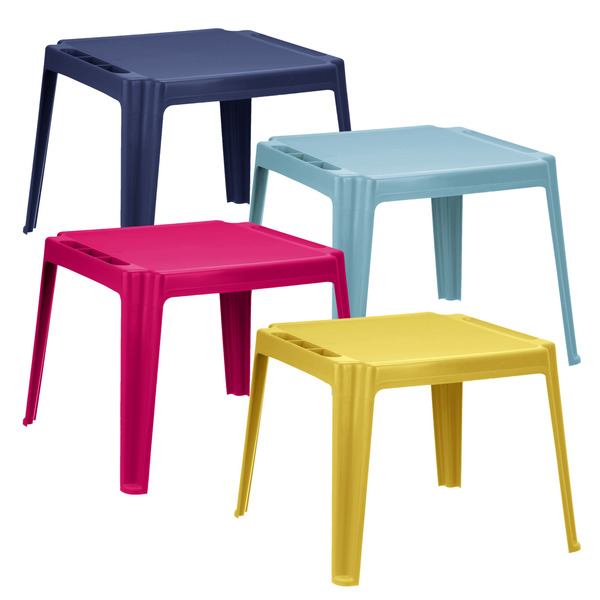 Table extérieure en plastique