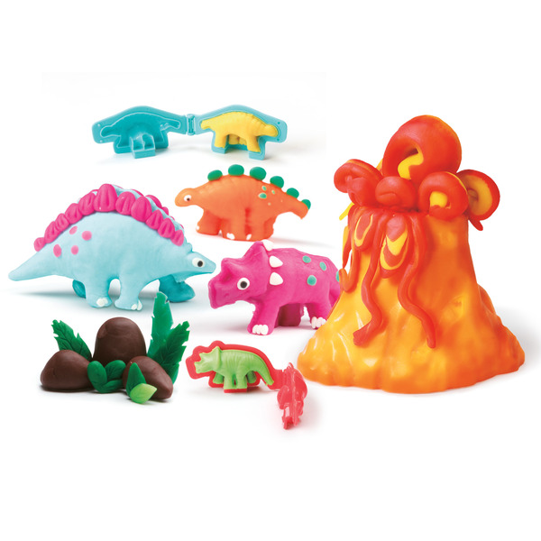 Coffret de pâte à modeler dinosaures - Kit Jurassic Doug