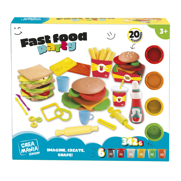 Coffret de pâte à modeler - Fast Food Party