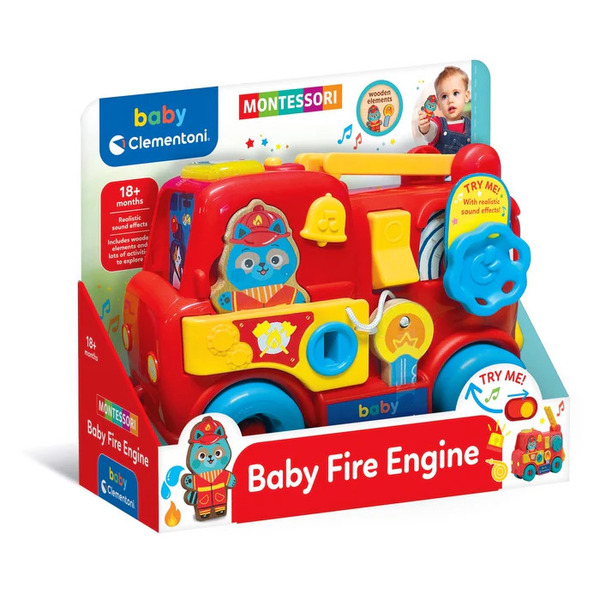 Camion De Pompiers - Baby Montessori