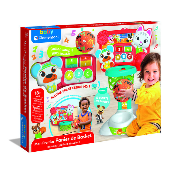 Mon panier de basketball interactif 
