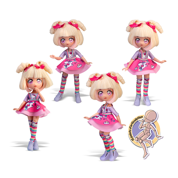 Poupée articulée Hello Kitty 4SF (modèle aléatoire)