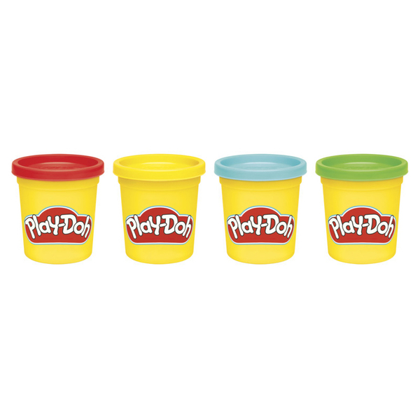 4 pots pâte à modeler Play-Doh - Assortiment