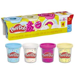 Pack  4 pots de pâte à modeler confettis - Play-Doh
