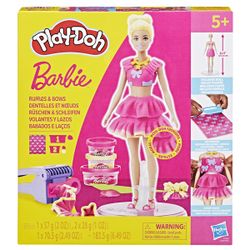 Barbie Play-Doh – Coffret Dentelle et Nœuds 
