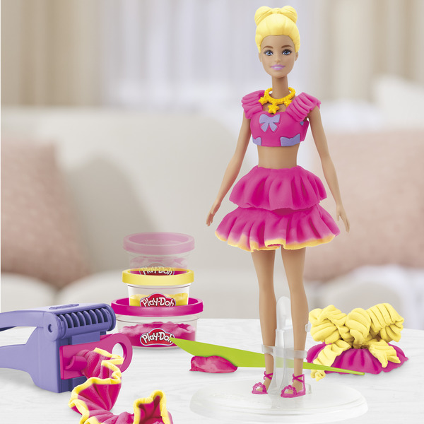 Barbie Play-Doh – Coffret Dentelle et Nœuds 