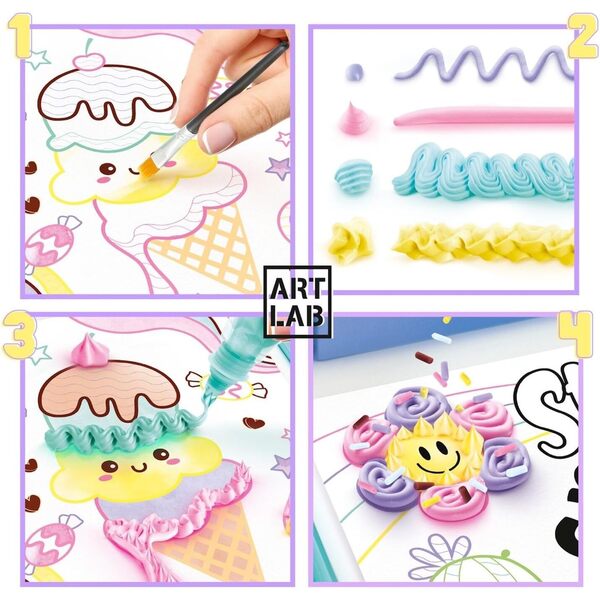Studio de peinture en relief Fluffy Paint