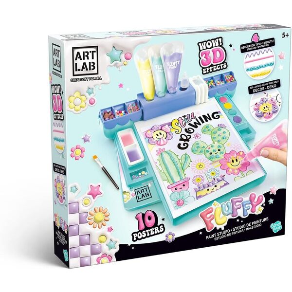 Studio de peinture en relief Fluffy Paint