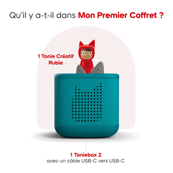 Mon Premier Coffret Toniebox 2 - Vert océan