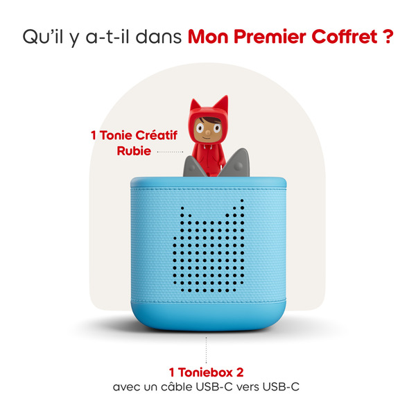 Mon Premier Coffret Toniebox 2 - Bleu ciel