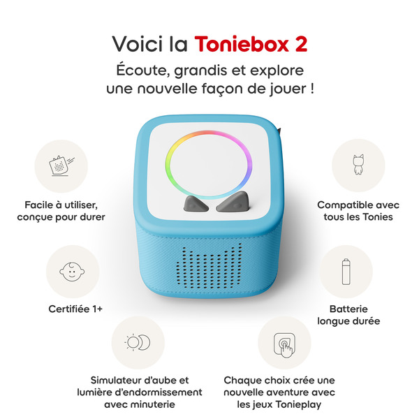 Mon Premier Coffret Toniebox 2 - Bleu ciel