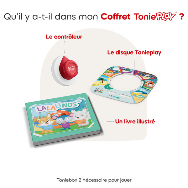 Coffret Tonieplay - Lalalinos - L album photo bumbastique