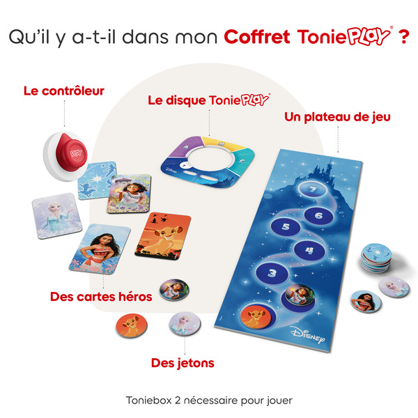 Coffret Tonieplay - Disney - Le grand quiz Disney