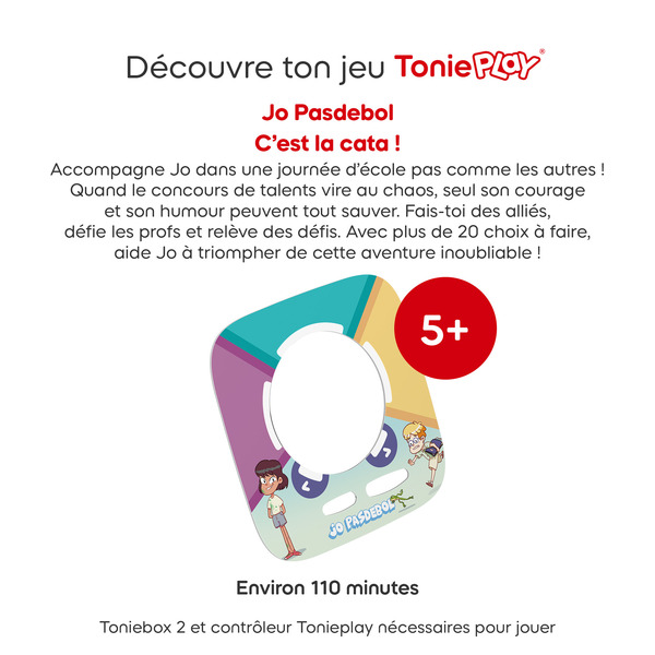 Jeu Tonieplay - Jo PasdeBol - C est la cata !