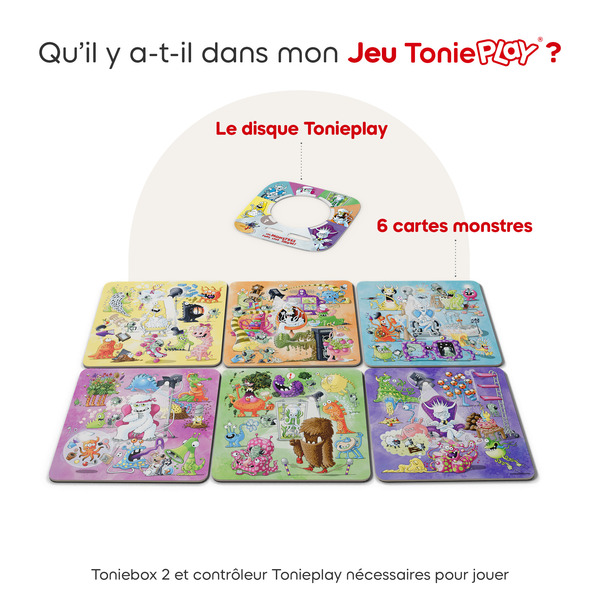 Jeu Tonieplay - Les Monstres Font Leur Show !