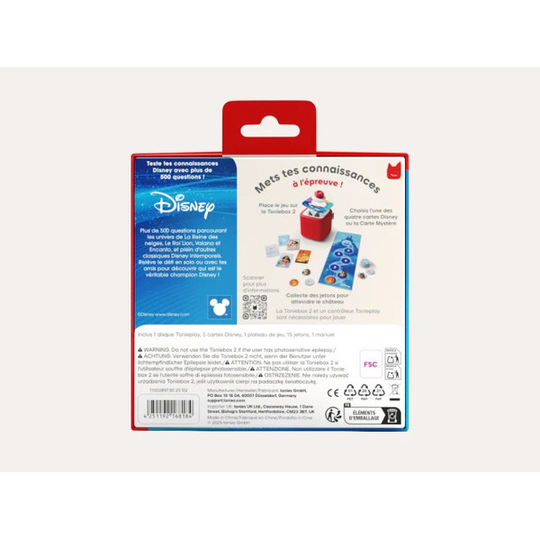 Jeu Tonieplay - Le grand quiz Disney