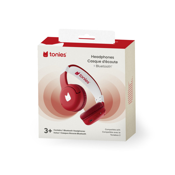Casque Bluetooth Tonies - Rouge coquelicot