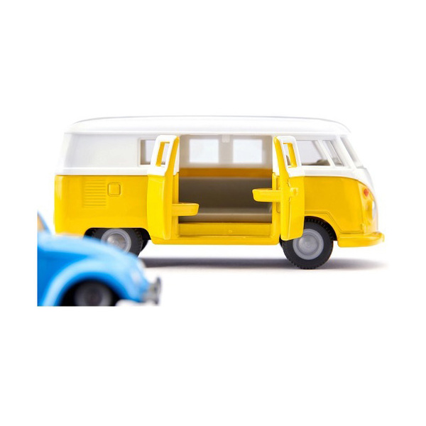 VW T1 avec sa remorque et VW Coccinelle