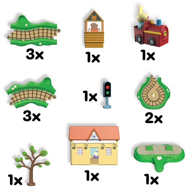 Coffret voyage en train - Peppa Pig