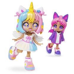 Coffret Poupée Animakii Licorne et Chauve-Souris