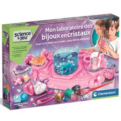 Le laboratoire de bijoux en cristaux 