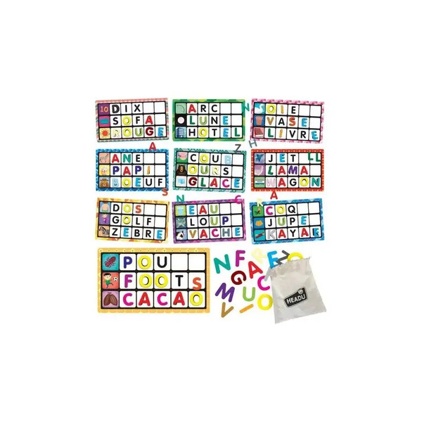 Jeu  Educatif -  Loto des Lettres et Mots