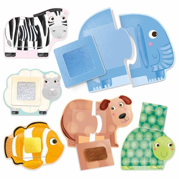 Mon 1er Puzzle Animaux Tactile Montessori