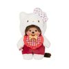 Peluche Monchhichi Hello Kitty