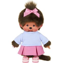 Peluche Monchhichi Jupe baskets 20 cm