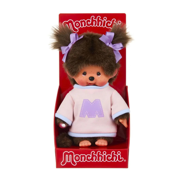 Peluche Monchhichi Sweat M 20 cm