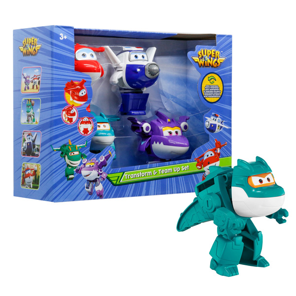 Super Wings - Pack de 4 figurines 10 cm 