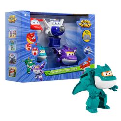 Super Wings - Pack de 4 figurines 10 cm 
