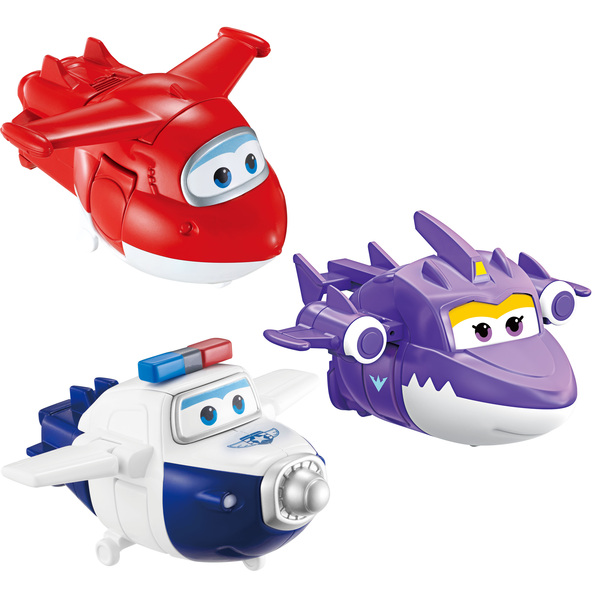 Super Wings - Pack de 4 figurines 10 cm 