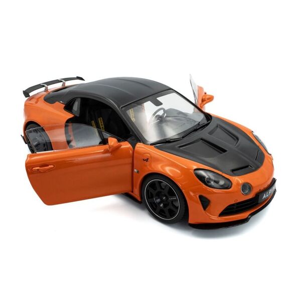 Alpine A110 Radicale Orange 2024 – Échelle 1/18