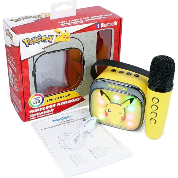 Enceinte karaoké Pokémon